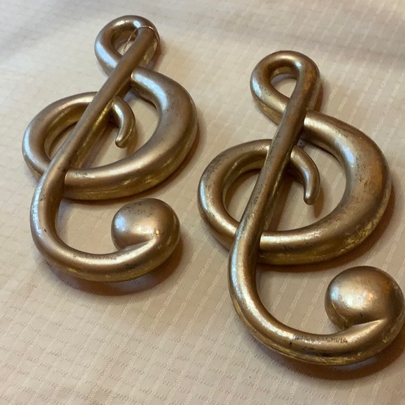 Musical notes in gold leaf - Picture 4 of 4